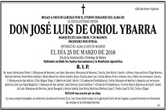 José Luis de Oriol Ybarra